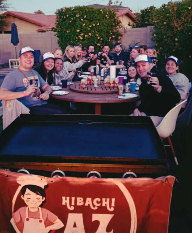 Private Hibachi Experience: Live Teppanyaki Show in Your Backyard image 4
