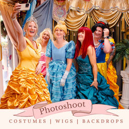 Birthday Photoshoot: Costumes, Wigs, Backdrops + BYOB image 17