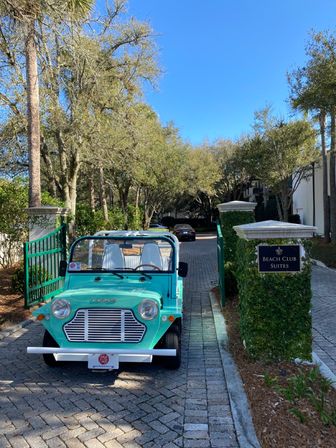 Posh Vintage Cart Moke Convertible Rentals: See Savannah in Style image 5