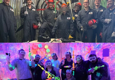 Ultimate Glow-in-the-Dark Splatter Room Experience: Paint, Play, Party image 9