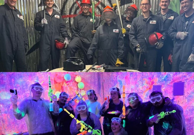 Ultimate Glow-in-the-Dark Splatter Room Experience: Paint, Play, Party image 9