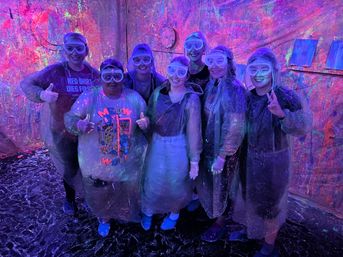 Ultimate Glow-in-the-Dark Splatter Room Experience: Paint, Play, Party image 11