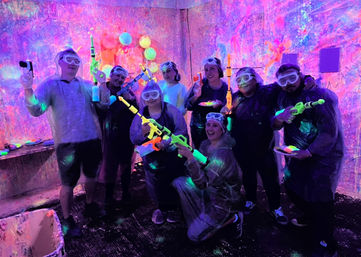 Ultimate Glow-in-the-Dark Splatter Room Experience: Paint, Play, Party image 2