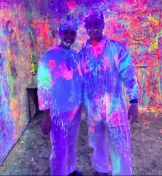 Ultimate Glow-in-the-Dark Splatter Room Experience: Paint, Play, Party image 3