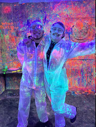 Ultimate Glow-in-the-Dark Splatter Room Experience: Paint, Play, Party image 18