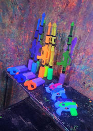 Ultimate Glow-in-the-Dark Splatter Room Experience: Paint, Play, Party image 14