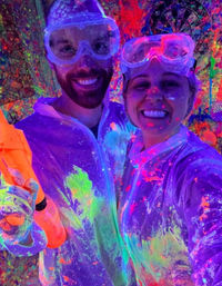 Ultimate Glow-in-the-Dark Splatter Room Experience: Paint, Play, Party image 4
