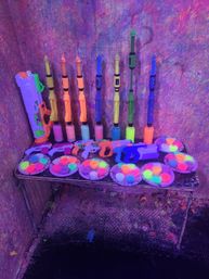 Ultimate Glow-in-the-Dark Splatter Room Experience: Paint, Play, Party image 16
