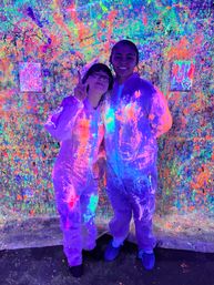 Ultimate Glow-in-the-Dark Splatter Room Experience: Paint, Play, Party image 8