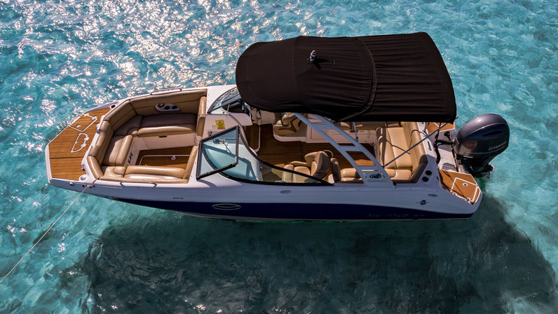 Celebrate in Style on Our 25ft NauticStar: Celebrity Mansions, Island Adventure, Haulover Sandbar & Raccoon Island image 1