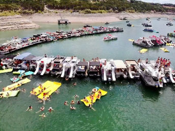 BYOB Double Deck Party Boat with Slide (Up to 20 People) image 7