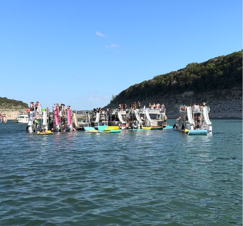 BYOB Double Deck Party Boat with Slide (Up to 20 People) image 3