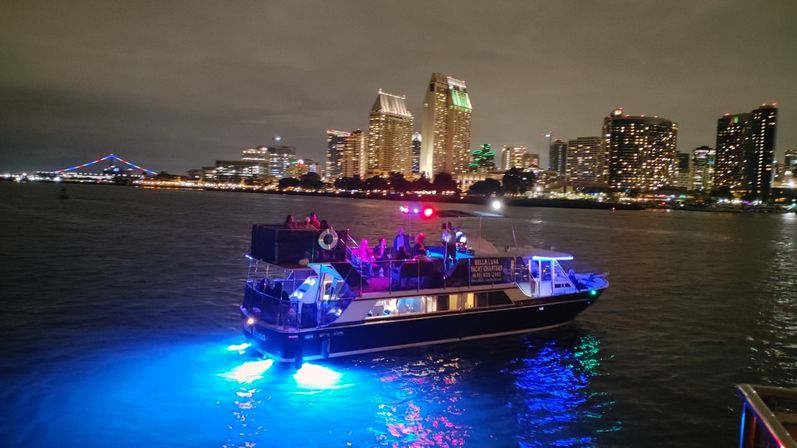 50' House Party Yacht: Best Lighting & Sound System in San Diego (Up to 40 Passengers) image 2
