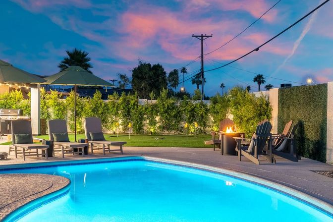 The Hensley on Hubbell: Designer Retreat with Pool, Putting Green + Luxe Living image 41