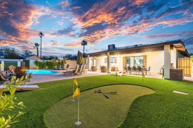 The Hensley on Hubbell: Designer Retreat with Pool, Putting Green + Luxe Living image 5