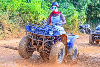ATV or Buggy Ride, Cenote, Coffee Tasting & Horse Back Riding image 1