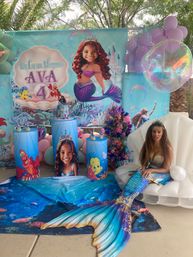 Organic Balloon Garland with Optional Backdrop image 12