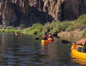 Kayak/Tandem Tour of the Beautiful Salt River with Transportation (Groups Up to 12) image 2