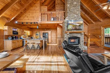 Ridge Creek Cabin: Theater, Game Room, Outdoor Lounge + Hot Tub image 49