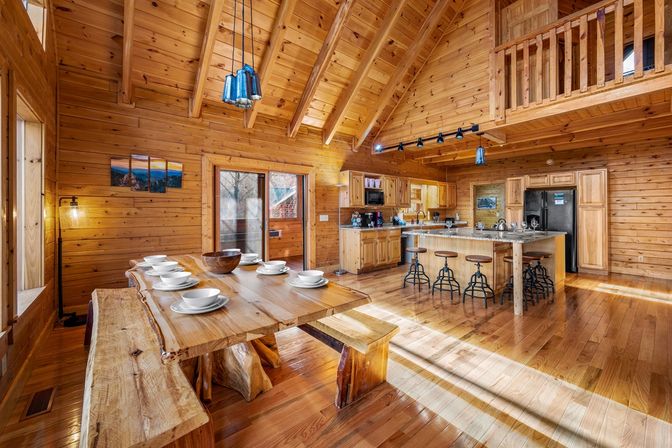 Ridge Creek Cabin: Theater, Game Room, Outdoor Lounge + Hot Tub image 52