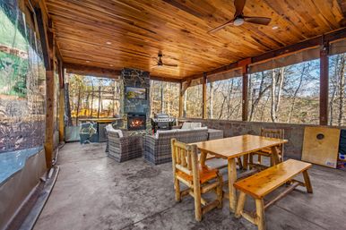 Ridge Creek Cabin: Theater, Game Room, Outdoor Lounge + Hot Tub image 55