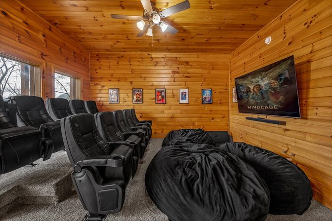 Ridge Creek Cabin: Theater, Game Room, Outdoor Lounge + Hot Tub image 3