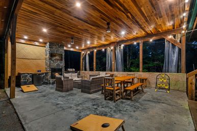Ridge Creek Cabin: Theater, Game Room, Outdoor Lounge + Hot Tub image 64