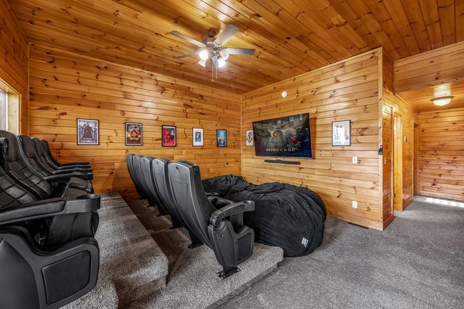 Ridge Creek Cabin: Theater, Game Room, Outdoor Lounge + Hot Tub image 14