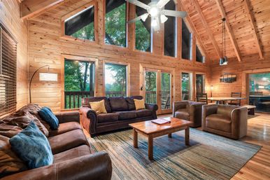 Ridge Creek Cabin: Theater, Game Room, Outdoor Lounge + Hot Tub image 18