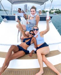 BYOB Ultimate Yacht Party on Miami's Famous Bay with Private Captain, Scenic Views, and High-End Sound System image 11