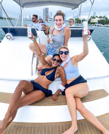 BYOB Ultimate Yacht Party on Miami's Famous Bay with Private Captain, Scenic Views, and High-End Sound System image 11