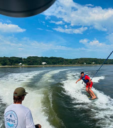 BYOB Powerboat Charter in Oyster Bay with Private Captain & Tubing image 2
