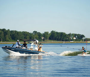 BYOB Powerboat Charter in Oyster Bay with Private Captain & Tubing image