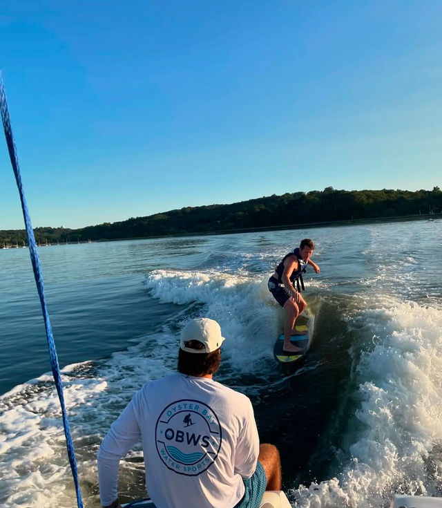 BYOB Powerboat Charter in Oyster Bay with Private Captain & Tubing image 4