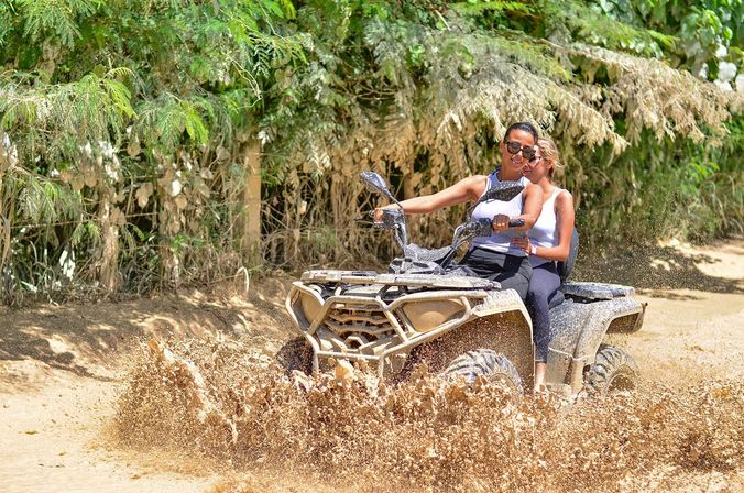 Full Day ATV or Dune Buggy + Party Boat Trip Package image 1