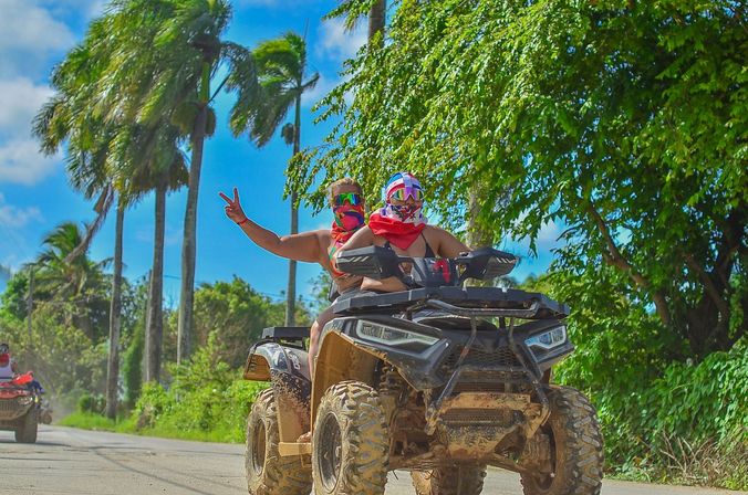 Full Day ATV or Dune Buggy + Party Boat Trip Package image 4