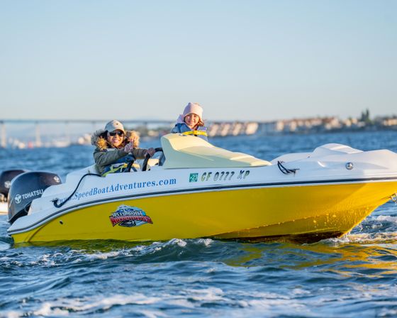Adventure on the Bay: Group Speedboat Tour Where You're the Captain image 9