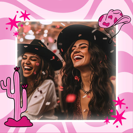 Virtual Photo Booth (From Your Phone) + Big Beautiful Bash Décor Package image 1