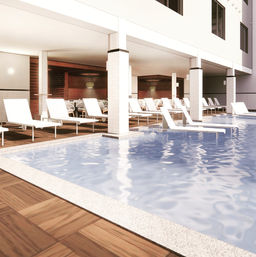 Rooftop Pool Cabana Rental for Up to 8 People (BYOB) image