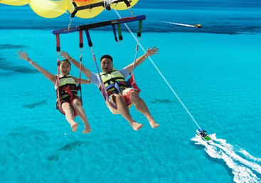 Parasailing Experience: Return Transport Included image