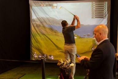 Portable Golf Simulator Rental for Your Event image 7