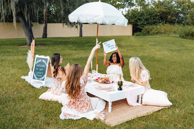 Luxury Picnics Reimagined with Games, Speakers, and Custom Decor image 2