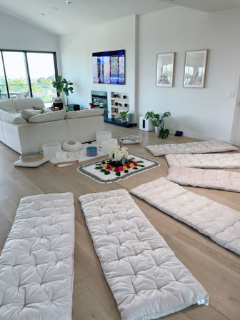 Private Group Yoga & Sound Bath at Your San Diego Home or Rental with Sound Healing Practitioner image 29