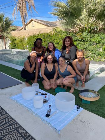Private Group Yoga & Sound Bath at Your San Diego Home or Rental with Sound Healing Practitioner image 17