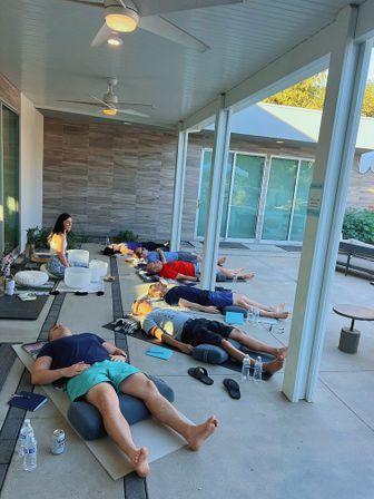 Private Group Yoga & Sound Bath at Your San Diego Home or Rental with Sound Healing Practitioner image 26