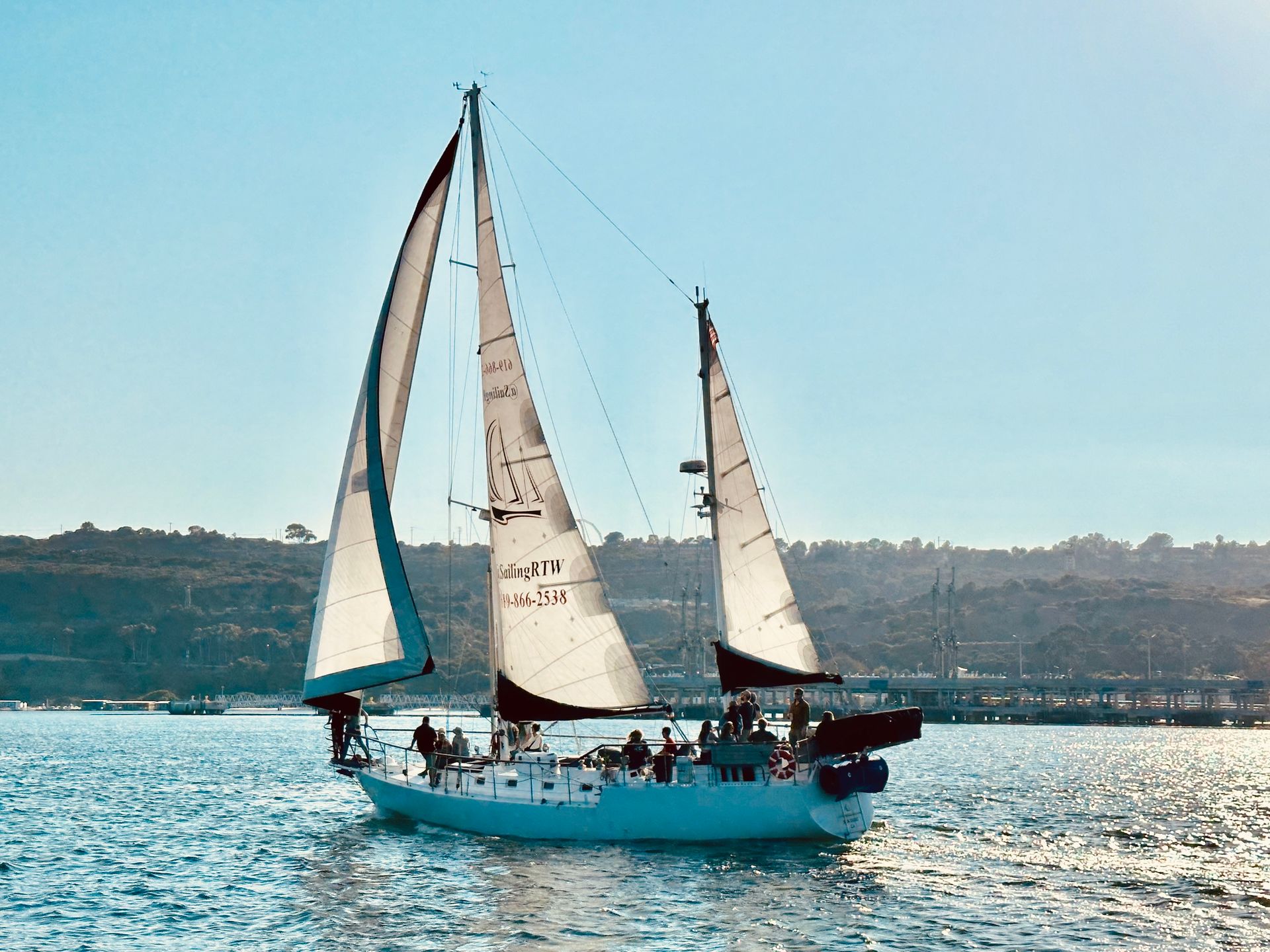 60’ Premiere Sailing Yacht in San Diego: Private Charters for Groups Up to 35 image 1