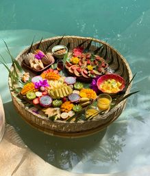 Floating Breakfast Tray Delivered Right to Your Pool image 1