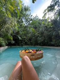 Floating Breakfast Tray Delivered Right to Your Pool image 5