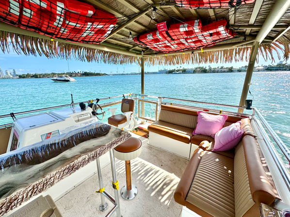 Private Charter Aboard 30ft Tiki “Pink Flamingo” Catamaran (Up to 18 People) image 16