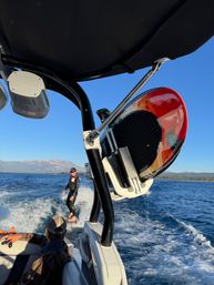 Tahoe Boat Day: Private Boat Rental with Captain, Cruise & Watersports image 8